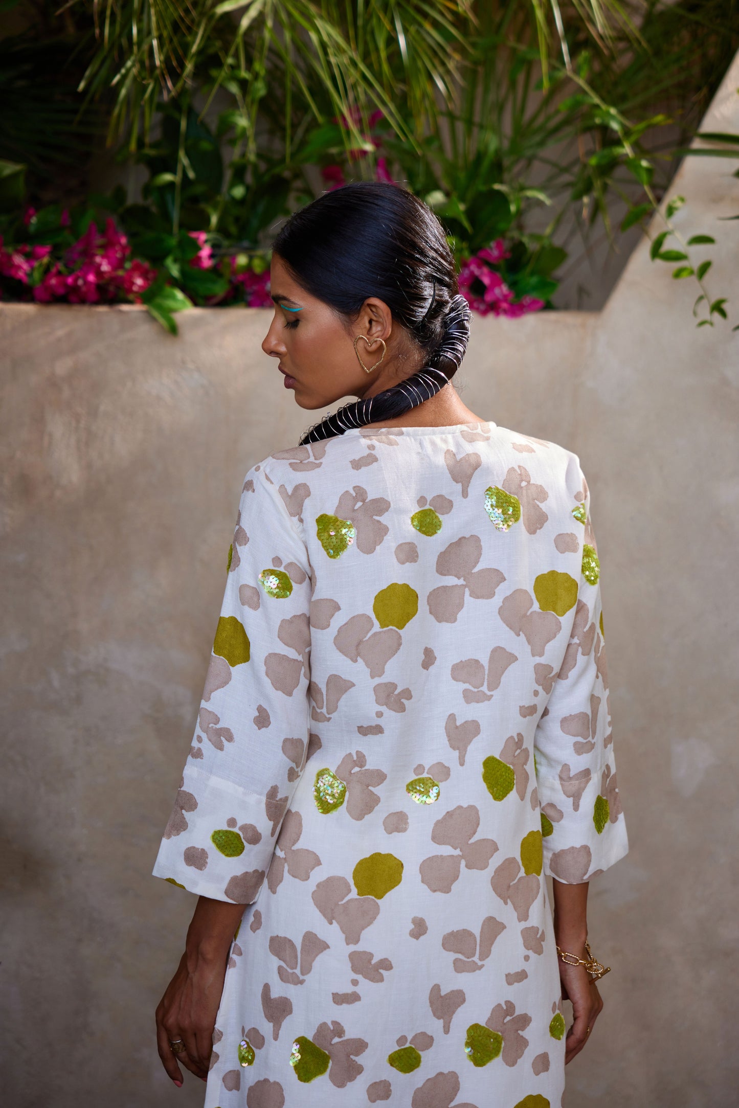 Linen Kurta Set