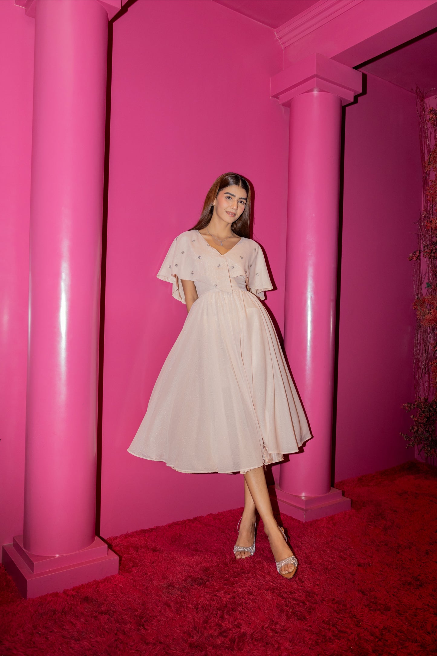 Rosette Reverie Dress