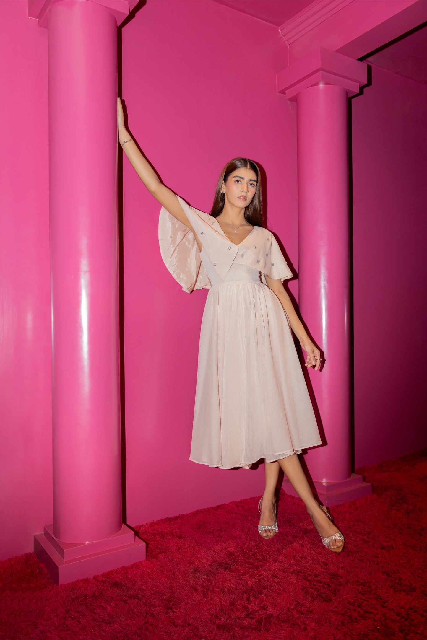 Rosette Reverie Dress
