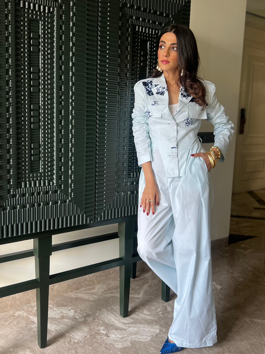 Celest Blazer Set